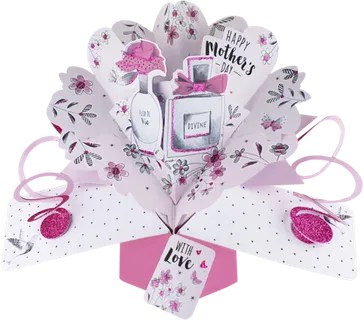 母亲节花束礼物纸片 母亲节花束礼物纸片