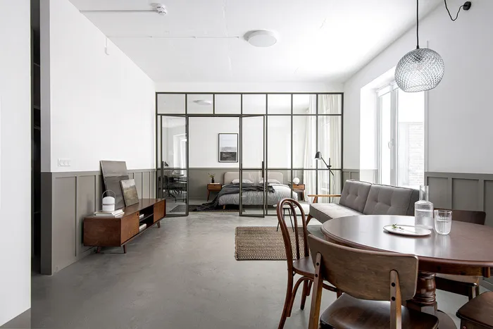 现代极简轻奢室内设计场景 (2)