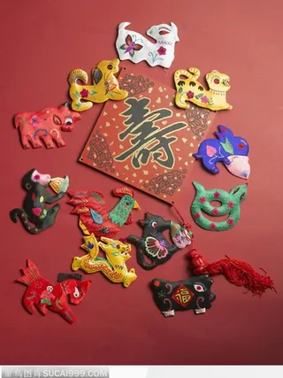 中华传统工艺品十二生肖