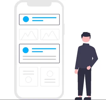 2.5d手机界面插画小图标素材