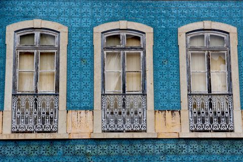 复古旧窗户图片