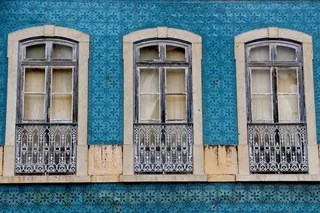 复古旧窗户图片