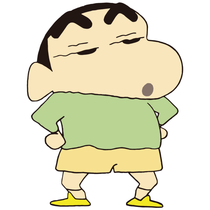 蜡笔小新可爱人物免扣素材