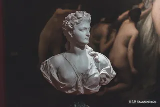 半身人体雕塑图片