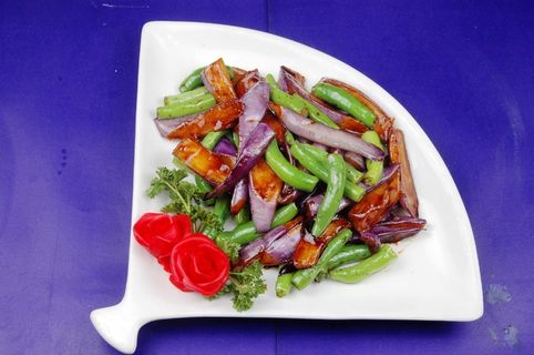 杭椒紫茄18元 杭椒紫茄18元