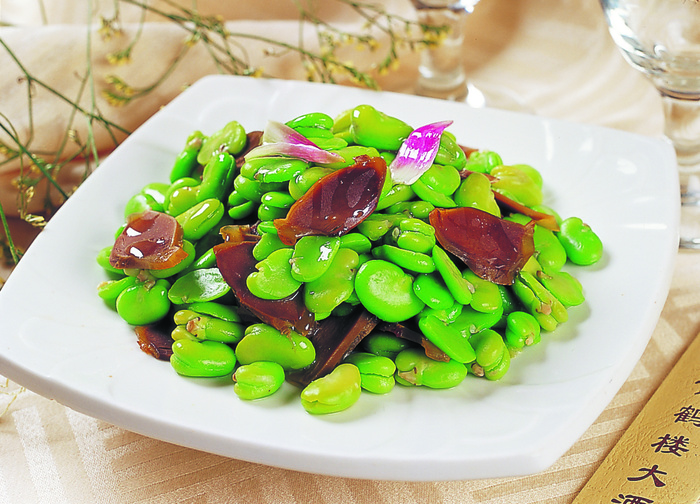 95LC-168蚕豆米拌鸡胗
