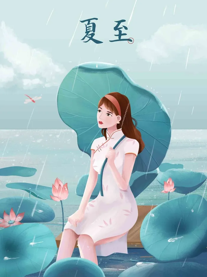 夏至插画|海报