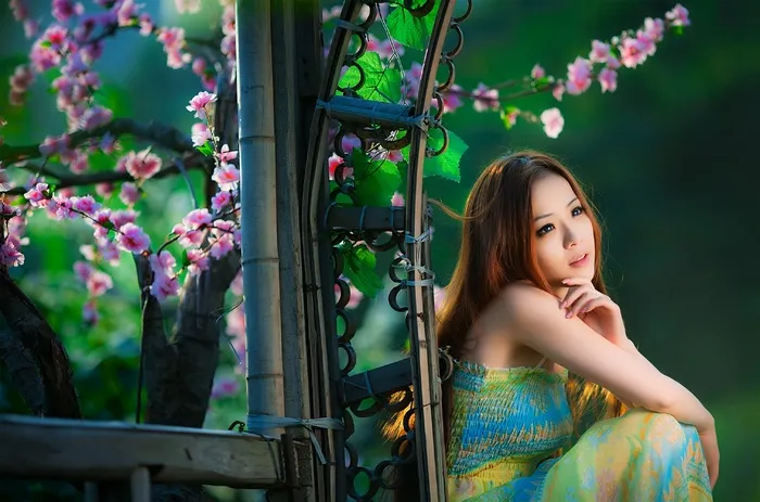 唯美意境女生高清图片