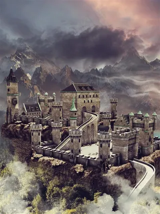 欧式建筑城堡图