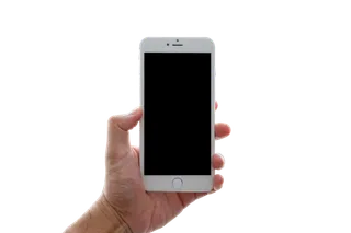 手拿智能手机素材免扣