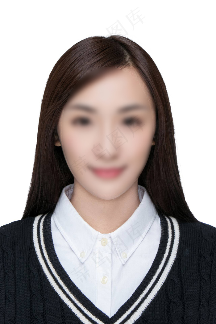 西装模板  女生西装 寸照模板 西装 证件照 西服 免抠