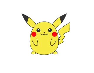 卡通胖皮卡丘
