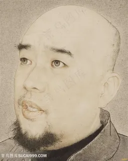 男士时尚肖像装饰画