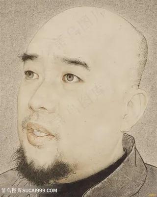 男士时尚肖像装饰画