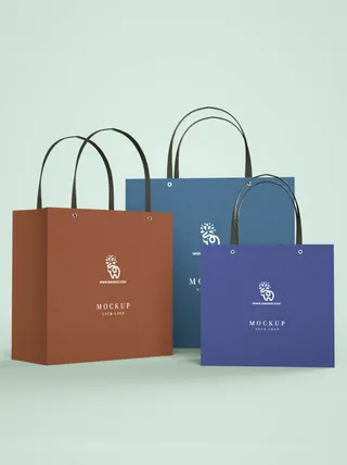 包装智能贴图样机VI效果PSD素材