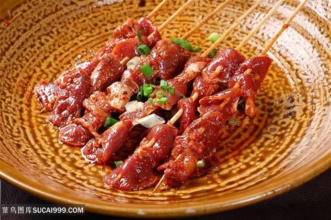 烧烤君干的美食图片