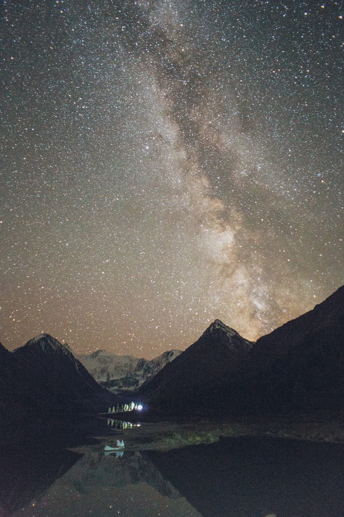 黑色星空摄影素材