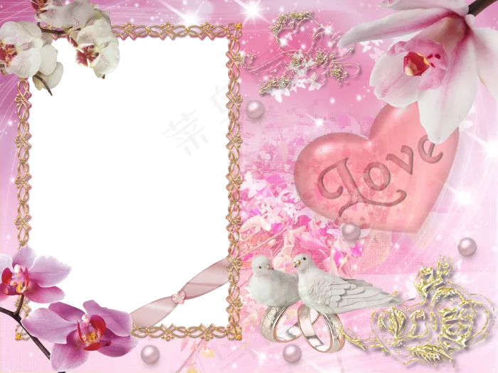 花纹相框素材图片下载(3200x2400)