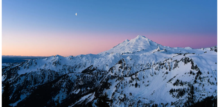 雪山高清背景素材