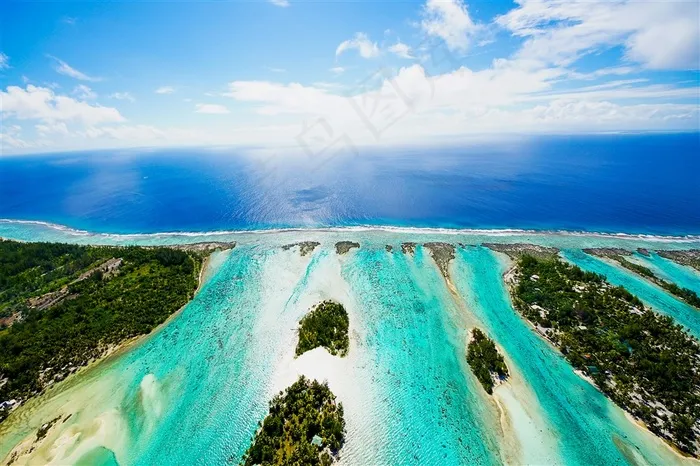 江河水流入大海