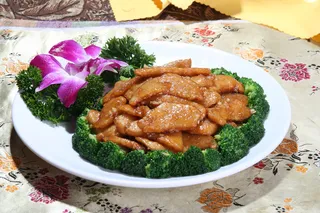 鲍汁煎焗百灵菇