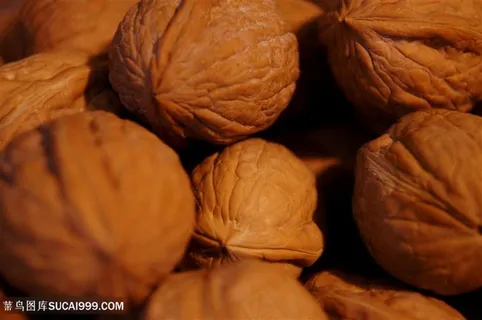 唯美素食核桃图片