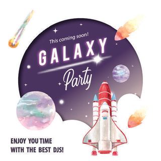 太空宇航员插画