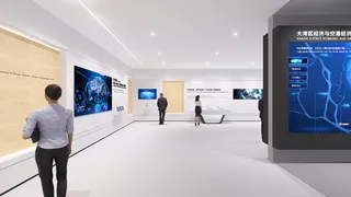 企业 展厅 文化 海报