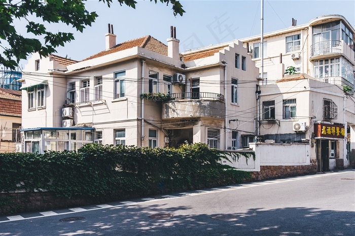 山东青岛欧式建筑摄影图片