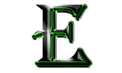 字母E PNG免抠(500x300)