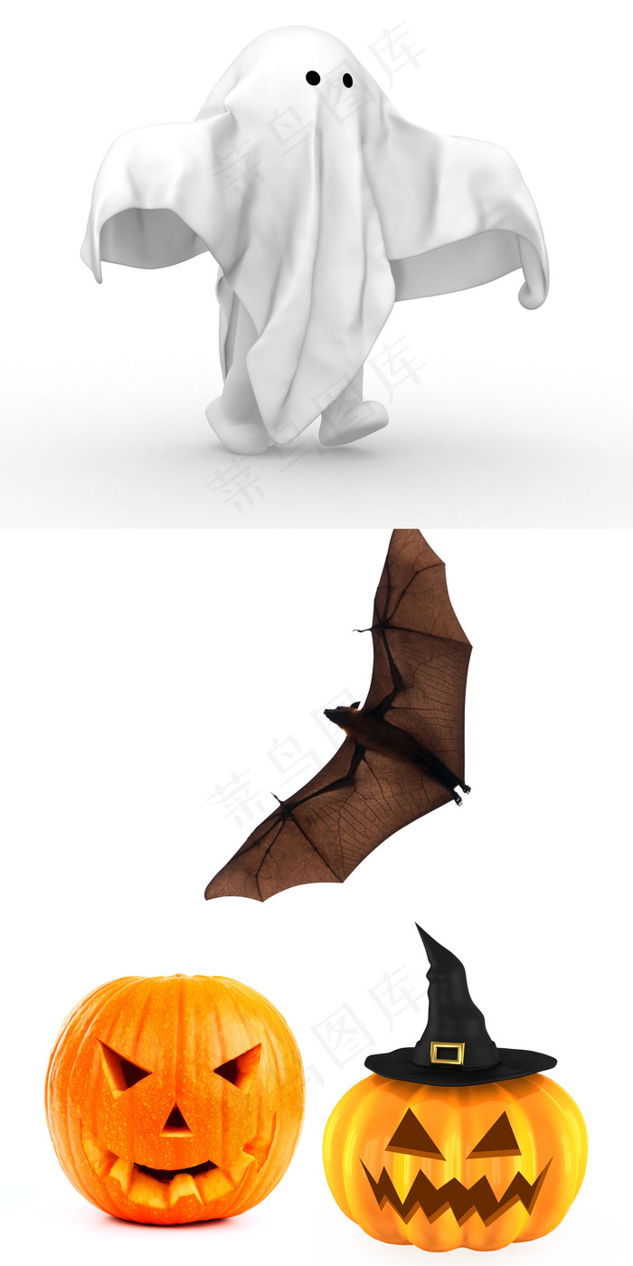 万圣节鬼节南瓜海报psd