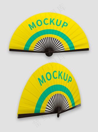 扇子折扇psd