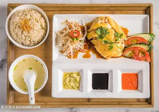 白切三黄鸡口水鸡