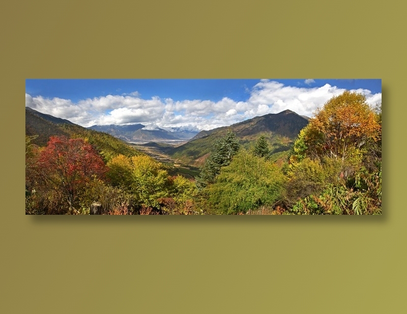 秋天景色摄影图片