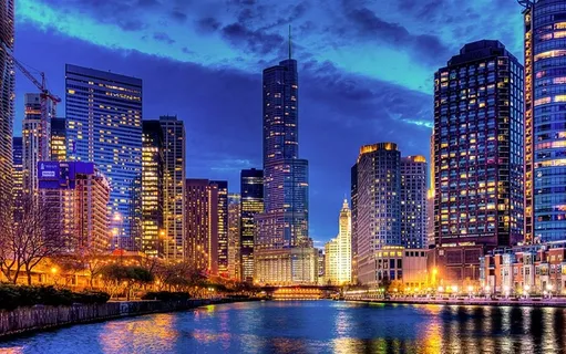 美国伊利诺伊州城市风景图片 美国伊利诺伊州城市风景图片