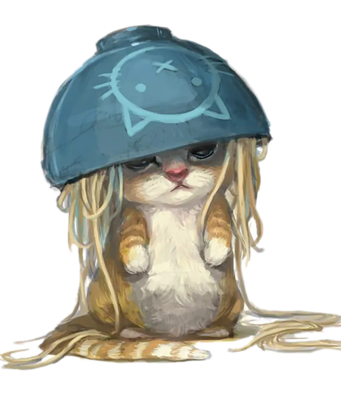 猫咪犯错卡通