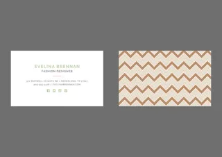 69名片 时尚 潮流 个性 前卫