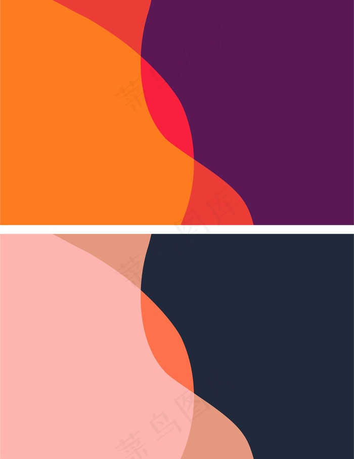 炫彩几何图形背景 几何艺术设计