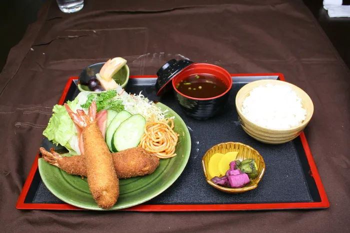  炸大虾套餐
