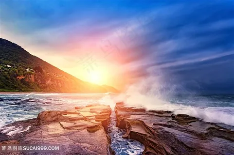 大海蓝天白云唯美风景 大海蓝天白云唯美风景