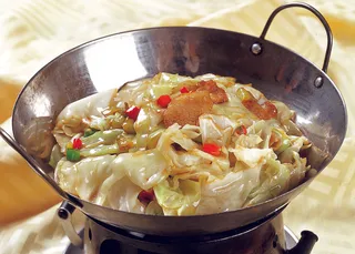 干锅美食焖锅湘菜麻辣香辣纸锅干锅包菜