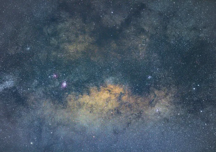 黑色星空摄影素材