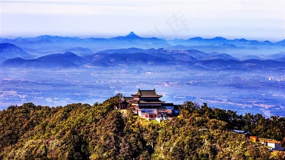沂蒙山之巅的道教祈福圣地玉皇宫 沂蒙山之巅的道教祈福圣地玉皇宫