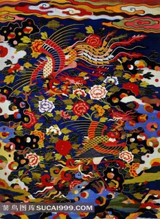 凤凰图案刺绣素材 凤凰图案刺绣素材