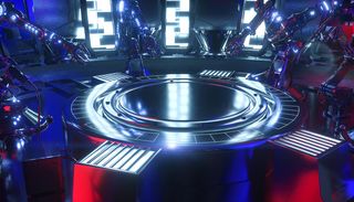 C4D电商场景模型渲染背景