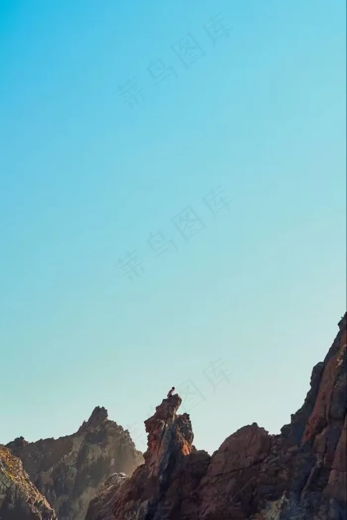 山顶风景图
