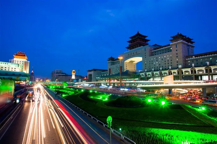 西客站建筑摄影美图素材