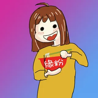 原创吃早餐卡通