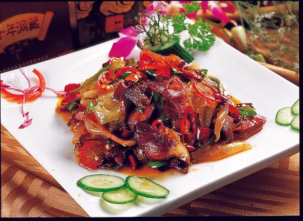 0911XC-529绿豆皮炒腊肉 0911XC-529绿豆皮炒腊肉