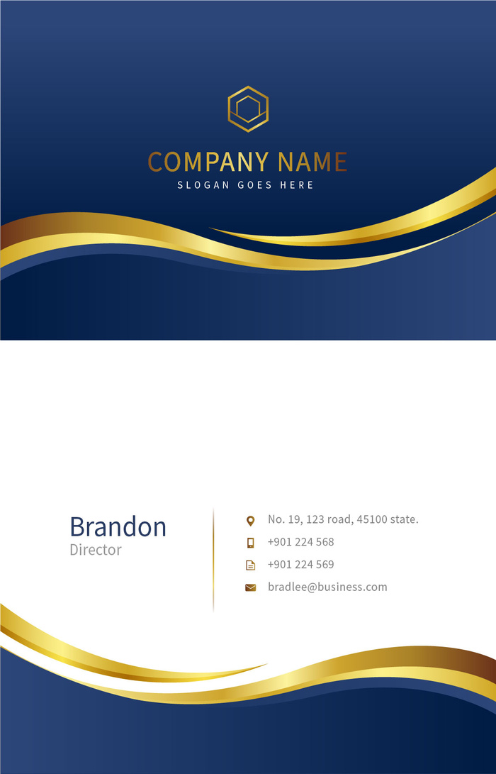 名片模板高档名片公司名片商务名片